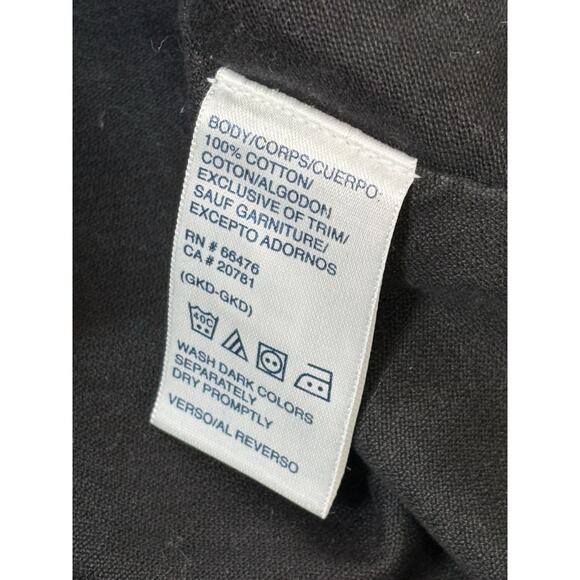 Y2K Tommy Hilfiger Jeans Black Denim Canvas Trucker Jacket Woman's Sz 1X - Picture 4 of 5